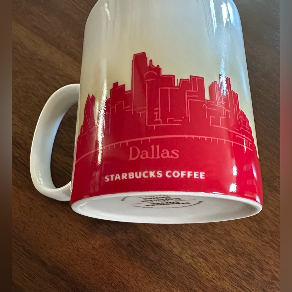 2009 NWOT Starbucks Dallas Collector Mug - Picture 4 of 5